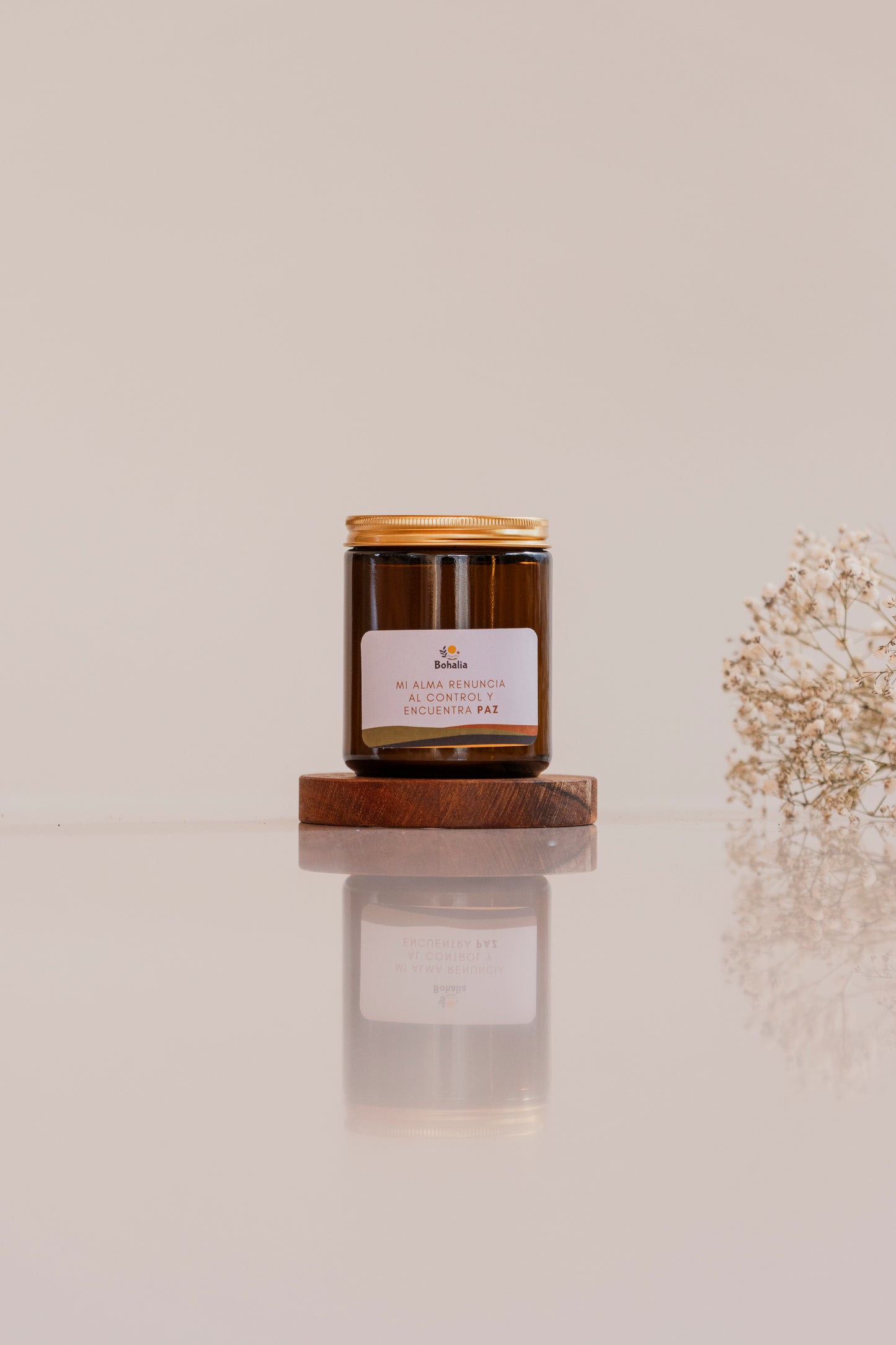 Vela Rosa Búlgara & Vainilla