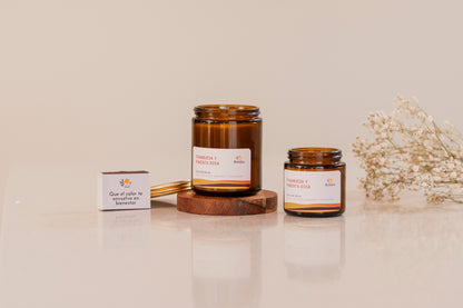 Vela Frambuesa & Pimienta Rosa