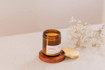 Vela Frambuesa & Pimienta Rosa